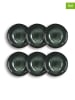Ogo Living 6er-Set: Schalen in Anthrazit - je 500 ml