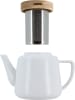 Ogo Living Teekanne "Enzo" in Weiß - 680 ml