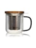 Ogo Living Teetasse in Transparent/ Grau - 300 ml