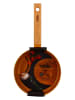 Ogo Living Kasserolle in Hellbraun/ Orange - Ø 18 cm