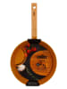 Ogo Living Pfanne "Ector" in Hellbraun/ Orange - Ø 24 cm