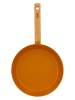 Ogo Living Patelnia "Ector" w kolorze jasnobrązowo-pomarańczowym - Ø 24 cm