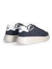 Liu Jo Leren sneakers donkerblauw/wit