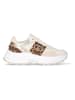 Liu Jo Sneakers in Creme/ Hellbraun/ Gold