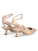 Liu Jo Leder-Slingpumps in Beige