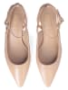 Liu Jo Leren slingpumps beige