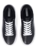 Liu Jo Leder-Sneakers in Schwarz