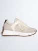 Liu Jo Leder-Sneakers in Beige