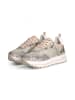 Liu Jo Sneakers in Beige/ Gold