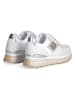 Liu Jo Leder-Sneakers in Weiß/ Beige