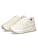 Liu Jo Leder-Sneakers in Creme