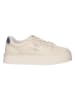 Liu Jo Leder-Sneakers in Creme