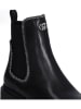 Liu Jo Leder-Chelsea-Boots in Schwarz