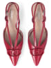 Liu Jo Leder-Slingpumps in Rot