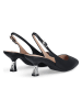 Liu Jo Leder-Slingpumps in Schwarz