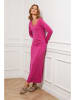 Joséfine Strickkleid "Dovel" in Fuchsia