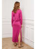 Joséfine Strickkleid "Dovel" in Fuchsia