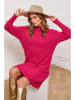 Joséfine Strickkleid "Eclose" in Fuchsia