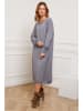 Joséfine Strickkleid "Estudiente" in Grau