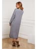 Joséfine Strickkleid "Estudiente" in Grau