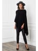 Joséfine Poncho "Fano" zwart