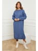 Joséfine Strickkleid "Fastidius" in Blau