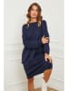Joséfine Gebreide jurk "Fastidius" blauw