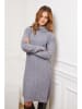 Joséfine Strickkleid "Felicidad" in Grau