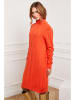 Joséfine Gebreide jurk "Felicidad" oranje
