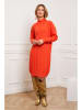 Joséfine Gebreide jurk "Felicidad" oranje
