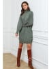 Joséfine Strickkleid "Halof" in Khaki