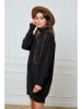 Joséfine Strickkleid "Halof" in Schwarz