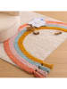 WellHome for Kids Baumwoll-Teppich in Creme/ Bunt
