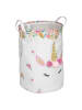 WellHome for Kids Spielzeugtasche "Unicornio" in Weiß/ Bunt - (H)50 x Ø 35 cm