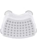 WellHome for Kids Kindertritt in Weiß/ Grau - (B)40,5 x (H)14 x (T)28,5 cm