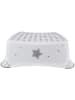 WellHome for Kids Kindertritt in Weiß/ Grau - (B)40,5 x (H)14 x (T)28,5 cm