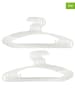 WellHome for Kids 12er-Set: Kleiderbügel in Weiß - (L)13,5 x (B)28,3 cm