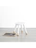 WellHome for Kids 2er-Set: Hocker in Weiß - (H)27 x Ø 24 cm
