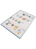 WellHome for Kids Kurzflor-Teppich in Creme/ Bunt