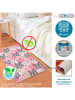 WellHome for Kids Kurzflor-Teppich in Rosa/ Grau
