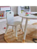 WellHome for Kids Stuhl in Weiß - (B)28 x (H)50 x (T)28 cm