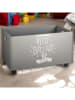WellHome for Kids Spielzeugkiste in Grau - (B)48 x (H)30 x (T)28 cm