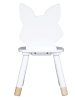 WellHome for Kids Stuhl in Weiß - (B)28 x (H)52,5 x (T)28 cm