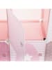 WellHome for Kids Aufbewahrungsregal in Rosa - (B)95,5 x (H)109 x (T)32 cm