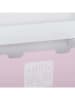 WellHome for Kids Bücherregal in Weiß/ Rosa - (B)62,7 x (H)70 x (T)30 cm
