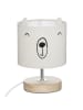WellHome for Kids Lampa stołowa w kolorze białym - wys. 23 x Ø 15 cm