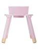 WellHome for Kids Stuhl in Rosa - (B)28 x (H)50 x (T)28 cm