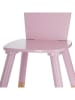 WellHome for Kids Stuhl in Rosa - (B)28 x (H)50 x (T)28 cm