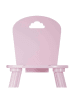 WellHome for Kids Stuhl in Rosa - (B)28 x (H)50 x (T)28 cm