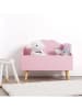 WellHome for Kids Spielzeugkiste in Rosa - (B)58 x (H)45,5 x (T)28 cm